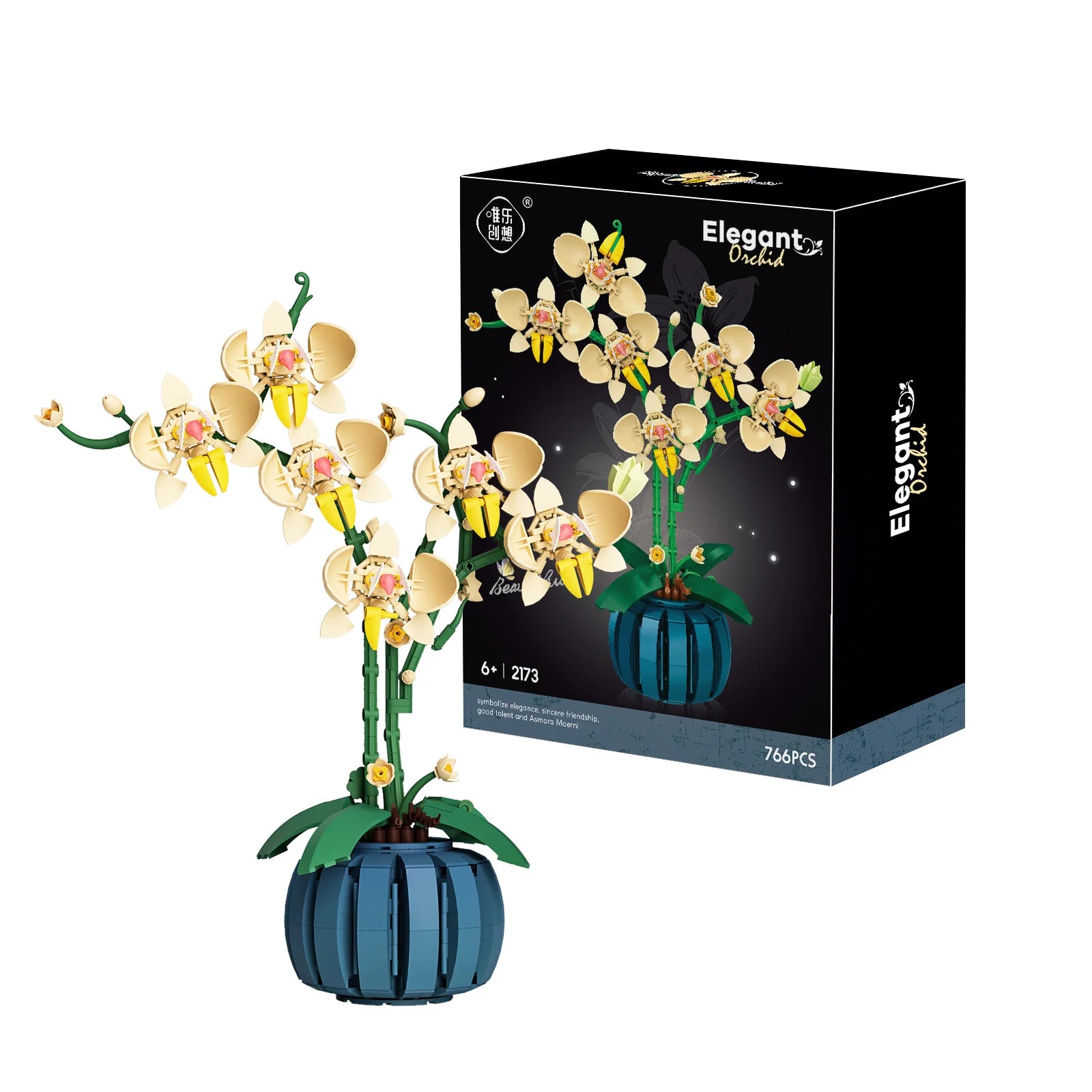 Flower Bouquet Building Blocks Kit DIY Flowers Block Toys Set Romantic Office Decoration Potted Plant Model Set Children's toys